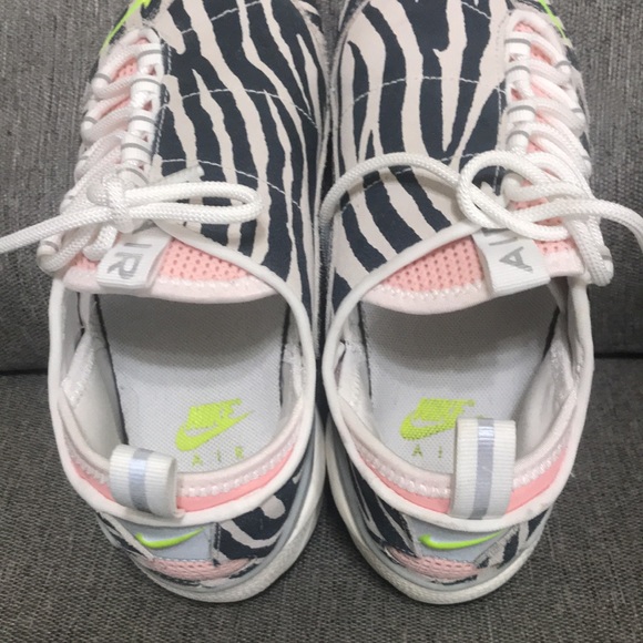 Nike X Olivia Kim Air Footscape No Cover Zebra Print Shoes - Picture 10 of 10